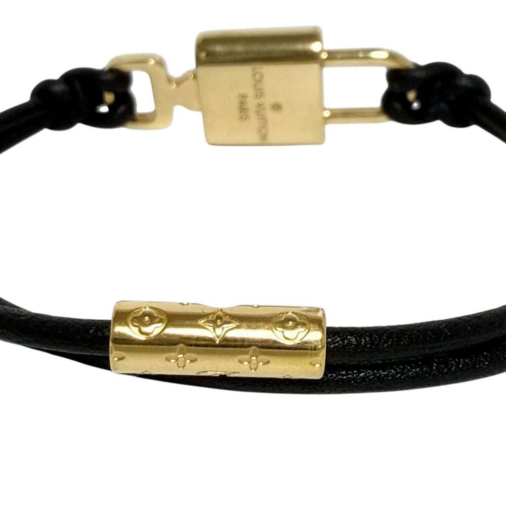 LOUIS VUITTON Black Charm Bracelet - Picture 5 of 10